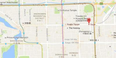 نقشه از شبح خیابان پکن