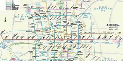پکن mtr نقشه
