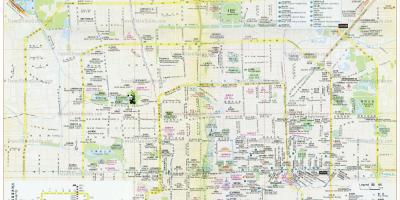 مرکز شهر پکن نقشه